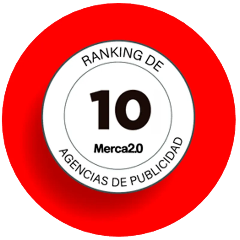 Reconocimiento entre las 10 agencias de publicidad en México